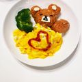 anattu☆'s cooksnap of when they made リラックマオムライス.