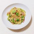 まあまま☆0403's cooksnap of when they made 旬味そら豆と春キャベツのペペロンチーノ.