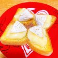 プー♡'s cooksnap of when they made カマンベールチーズトースト。.