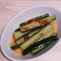 アクセル☆'s cooksnap of when they made 台湾の味！ピリ辛きゅうりの漬物.