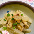 オウジリリノエ's cooksnap of when they made あと１品♪大根と薄揚げの簡単煮物.