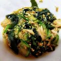 chokdee's cooksnap of when they made 簡単！きゅうりツナわかめで♪基本の酢の物.
