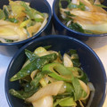 yu228's cooksnap of when they made 長ネギ炒め.