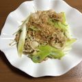 chi−ちゃん's cooksnap of when they made ベビー帆立とキノコのネギまみれ♡.