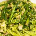 クックX6☆'s cooksnap of when they made ほうれん草のクリームパスタ.
