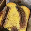 saki1010's cooksnap of when they made レモンとバナナのヨーグルトパウンドケーキ.