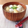 Yukiまむ's cooksnap of when they made 簡単 大根 里芋 油揚げの味噌汁.
