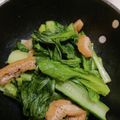 クックZCV6BF☆'s cooksnap of when they made レンジで簡単♥小松菜と油揚げの煮びたし.