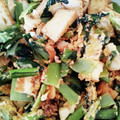 にょりんいこ's cooksnap of when they made 厚揚げと小松菜と卵のめんつゆ炒め.