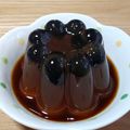 うまうま・らぶ's cooksnap of when they made ＊黒豆煮in♪ヘルシーな黒糖ゼリー＊.