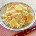 お料理ニャロメ's cooksnap of when they made 簡単！水煮で作る たけのこ 混ぜご飯.