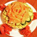 まいまいまいやん's cooksnap of when they made 簡単おもてなし♡海鮮ちらし寿司ケーキ.