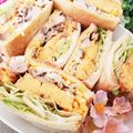 ゆるмαмα's cooksnap of when they made 簡単♫鶏ムネ肉のボリュームサンドイッチ♫.