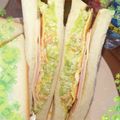 ポコポニョ's cooksnap of when they made 春キャベツ！コールスローのサンドイッチ.