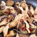 a_b_c's cooksnap of when they made 茄子と舞茸のニンニク醤油煮.