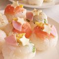 ぽむぽむまりん's cooksnap of when they made ラップで簡単！手まり寿司❀.