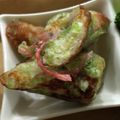 はなぴっち's cooksnap of when they made 米粉de竹輪の磯辺揚げ.