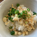 minoriloca's cooksnap of when they made ♡♥揚げ玉としらすの大人のふりかけ丼♥♡.