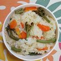 くネコまろす's cooksnap of when they made 簡単早い！筍とワラビの山菜おこわ◆圧力鍋.