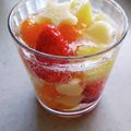 おむらいす1107's cooksnap of when they made 三ツ矢サイダーで簡単フルーツポンチ☆.