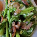 okazakana's cooksnap of when they made 菜の花とベーコンのサラダ.