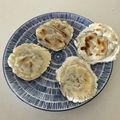rokkyno's cooksnap of when they made ほんっとに簡単。焼きたてが最高！梅ヶ枝餅.
