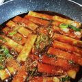 ☆★ケイト★☆'s cooksnap of when they made お餅のプルコギトッポギ風炒め.