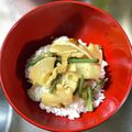 chisa−ri's cooksnap of when they made ☆たけのこと鶏肉の混ぜご飯☆.