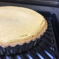 ジャニオタの料理女子's cooksnap of when they made 本格的焼きチーズタルト.