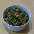 ラリー＆サラ's cooksnap of when they made ひじきとピーマンのツナ炒め。.