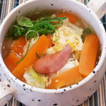 あーこ姐's cooksnap of when they made ウィンナーと野菜の和風卵スープ.