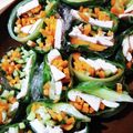 SaChi_2020's cooksnap of when they made ダイエットに！野菜たっぷり！レタス春巻き.