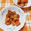 ﾁｲﾁｬﾝﾏﾏ's cooksnap of when they made 冷え性改善！大根と海老チリソース.