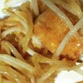 クックみみこ☆'s cooksnap of when they made 厚揚げ＆もやしの焼肉マヨ炒め♡.