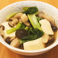 かなりんココりん's cooksnap of when they made 簡単♪絹ごし豆腐と小松菜 きのこの和風煮.