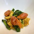 モミ太くん's cooksnap of when they made 大根の葉とたまごのオイスター炒め♡.