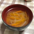 maki_08's cooksnap of when they made 大好きっ♡おねぇのコンソメスープ♡.