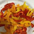 mitimiya's cooksnap of when they made レンジで簡単☆パプリカごま和え.