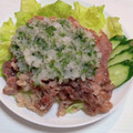 あららぎもみじ's cooksnap of when they made 豚こまサクサク揚げ♡青じそおろしポン酢.