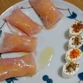 クックL2DT1S☆'s cooksnap of when they made 八朔の生ハム巻き.
