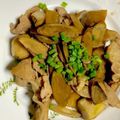ピョンちゃん★'s cooksnap of when they made 里芋 ゴボウ 豚バラの甘辛炒め煮.