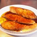 pana♪pana's cooksnap of when they made うちの鮭のムニエル.