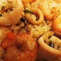 naki1227's cooksnap of when they made 炊飯器で簡単！うまいっ！えびピラフ*.