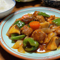そろそろねんね's cooksnap of when they made ❀豚こま切れ肉で作る❀揚げない酢豚.