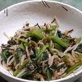 LOVEのこ's cooksnap of when they made 小松菜ともやしの塩こんおかか和え.