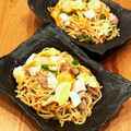 なつき☆ミ's cooksnap of when they made 簡単★野菜たっぷり海老焼きそば.