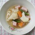 SUNMOONMOM's cooksnap of when they made カリフラワーとブロッコリーの野菜スープ.