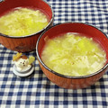 みかかめ's cooksnap of when they made 白菜と豆腐の塩糀とろみスープ.