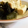 E吉☆'s cooksnap of when they made 生姜香る豆腐とワカメの白だし煮.