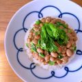 hiroerico's cooksnap of when they made 菜の花の納豆あえ☆鰹節入り♪.